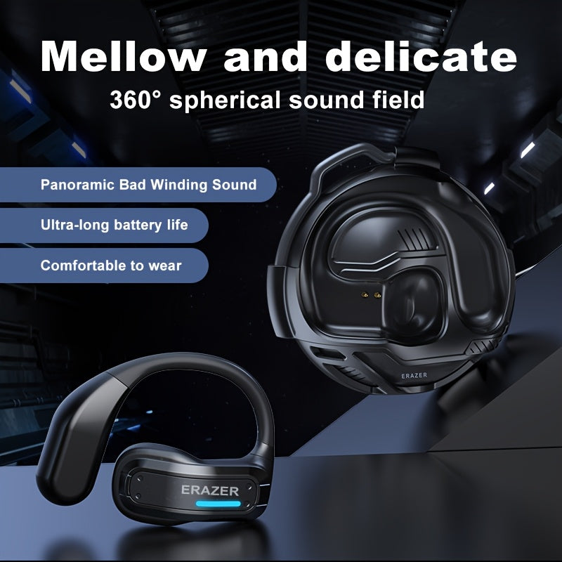 1pc Wireless Earbuds, Wireless 5.4 Headphones With 13mm Speaker, Ultra-Long Playtime, Type-C Fast Charging Case, Stereo Wireless In-EarEarbuds For IPhone And Android, Gaming Business Sports HeadsetMicrophone. Exercise And Lis