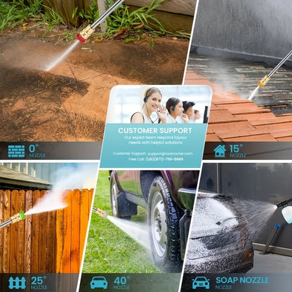 1 Wireless High Pressure Water Gun, Portable Cordless Car Washing Tool, Powerful Car Washing Tool, Garden Hose Nozzle, Multi-functional Watering Tool, Suitable for Home, Garden  Car  Elevator.., Power Washer, Portable Car Was