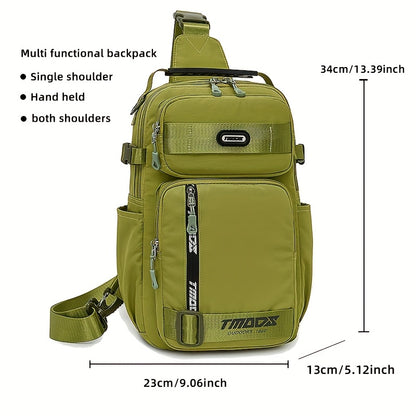 Unisex Fashion Anti-Theft Crossbody Bag - Lightweight Oxford Material, Secure Zip Closure, Adjustable Strap, Perfect for Travel & Everyday Use, Crossbody Ba