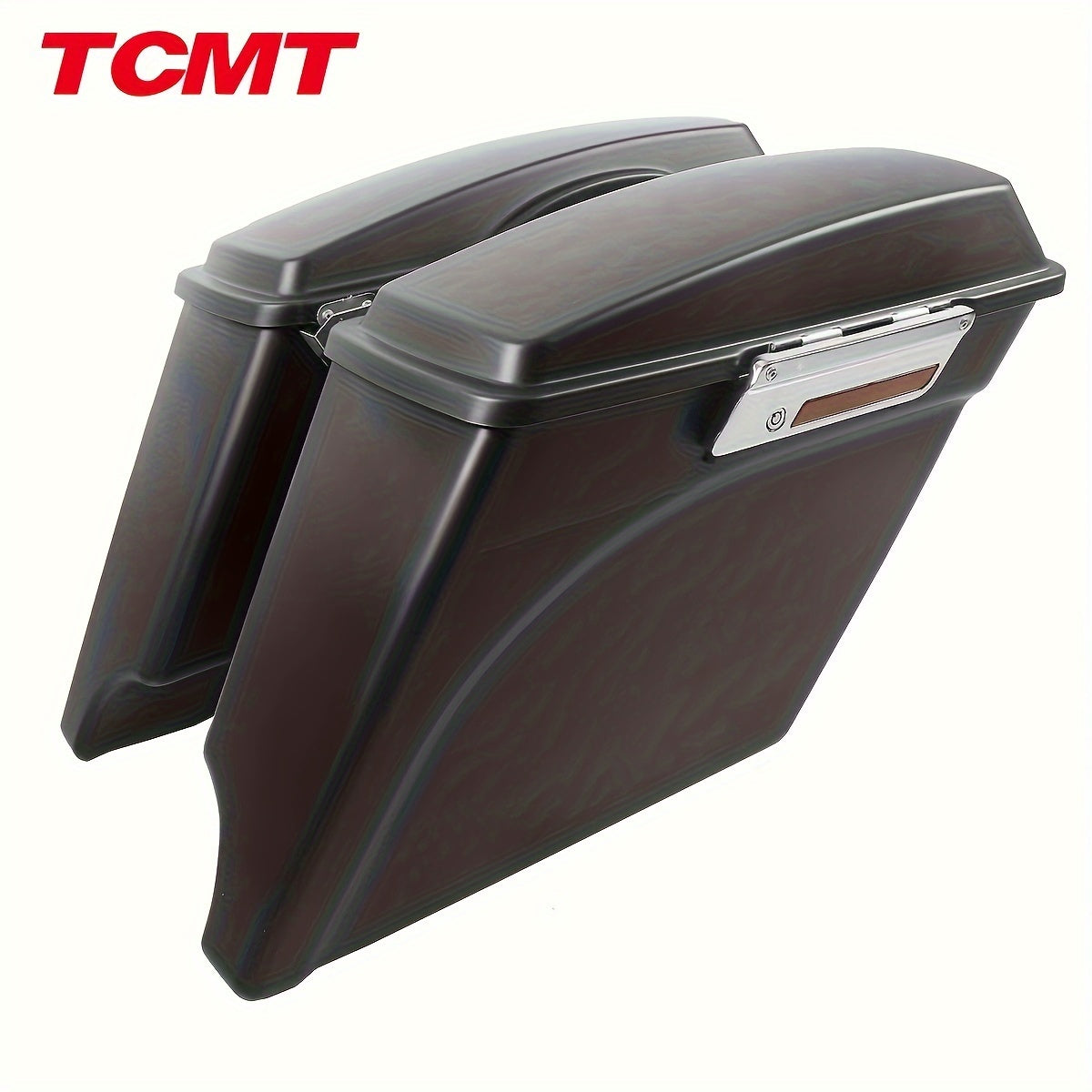 TCMT 5" Stretched Saddlebags Fit For Street Electra Glide Road King Ultra Classic Touring 1993-2013