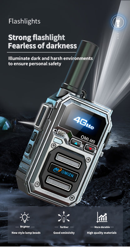 Ultra-durable Aluminum Alloy 2-way Radio for Worldwide Use.Perfect for Outdoor Adventures, Job Sites & Emergencies. FCC.