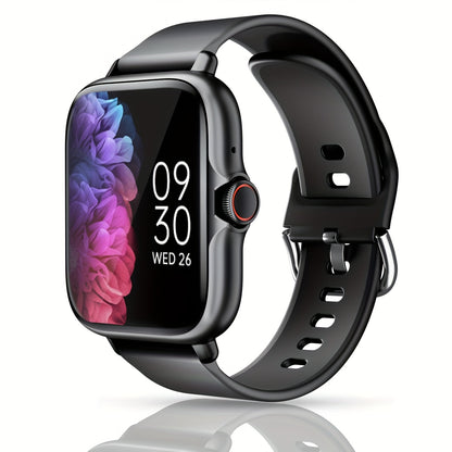 Sports Smart Watch, 1.83'' Full Touch Screen Display with Message, Answer Make Call Smartwatch, Monitoring, Sports Pedometer, Information Alerts, for Iphone Android Phones, Smartbands Fitness Watch for Women Men Friend Gift,