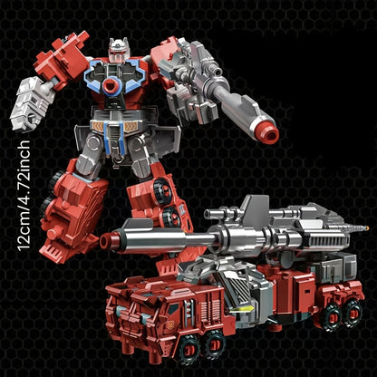 1pc Transforming Robot Armor Figure - Large-Scale PVC Mecha Model with Action-Posable Limbs, Combines into Iconic Robot & Vehicle Modes, Collectible Gift for Anime/Manga Fans, -Inspired Action Figure