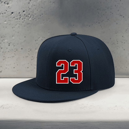 1pc Unisex Streetwear Baseball Cap with Bold 23 Geometric Print - Adjustable Snapback, Lightweight Breathable Fabric for Outdoor Sports & Casual Wear, Versatile Headwear, Everyday Accessory, Snapback Style, Comfortable Fit, f