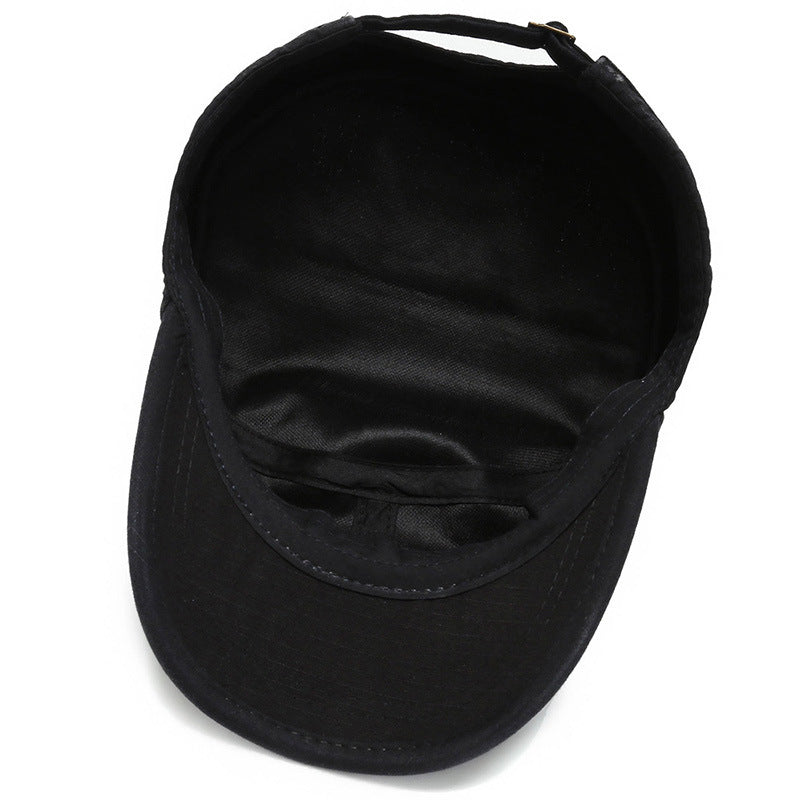 Two Men'S Outdoor Flat Caps, Spring And Autumn Baseball Hats, Casual Flat Caps, Duckbill Hats - Adjustable Trucker Hats