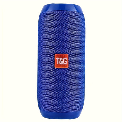 TG117 Portable Wireless Speaker, IPX4, TWS Stereo, Compatible With FM TF USB Insertion Card, Connected To Phone/tablet/TV, Wireless Portable Audio, Electronic Products, Birthday Party Gifts, Thanksgiving, Christmas Gifts