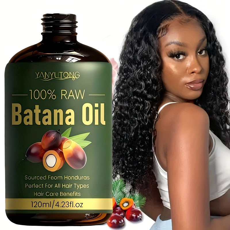 Batana Original Essential Oil, Real Ingredients, Hair Oil, Moisturizing And Hydrating, Split Dry Hair, Large Capacity Hair Care Product, One Bottle Solution, Suitable As A Gift, Deep Conditioning, Split End Treatment, Highqua