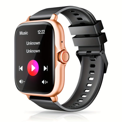 Multifunctional Sports Smart Watch for Men & Women, 1.83'' Full Touch Screen with Wireless Calling & Messaging, Pedometer, Fitness Tracker Smartwatch, for iPhone Android Cell Phones, Smartbands Fitness Watch for Women Men Fri