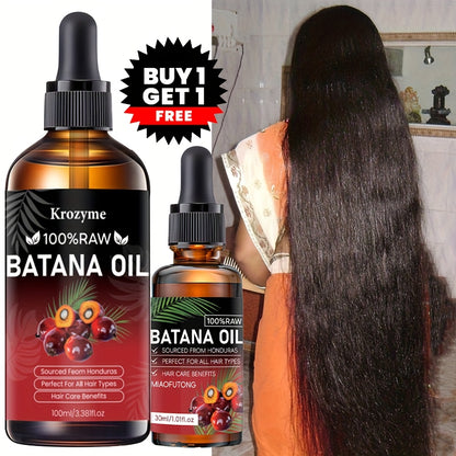 This Set of 2 Honduras Battana Hair Oil Nourishes Your Hair from The Roots to The Ends, Making It Stronger, Shinier, And Healthier. It Is Appropriate for All Hair Types