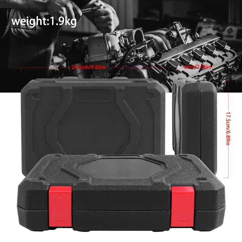19pcs 6-Point Socket Set, Summer Fly Ratchet Wrench, Multifunctional Repair Tool, Home Installation Sockets