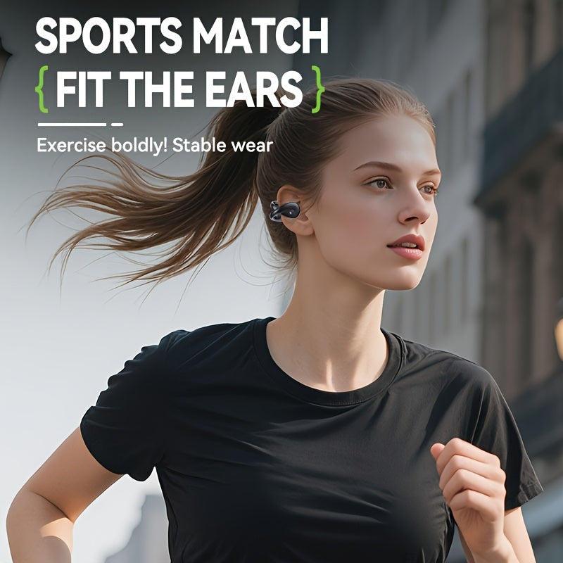 [Acer 2025 New Model]Acer OHR555 TWS Wireless Earphones, Shocking Bass, Call Noise Reduction, Ultra Long Standby, Low-latency Gaming, All-day Comfort, Lightweight Touch, Stylish Appearance, Study/Business/Travel/Sports/Music,