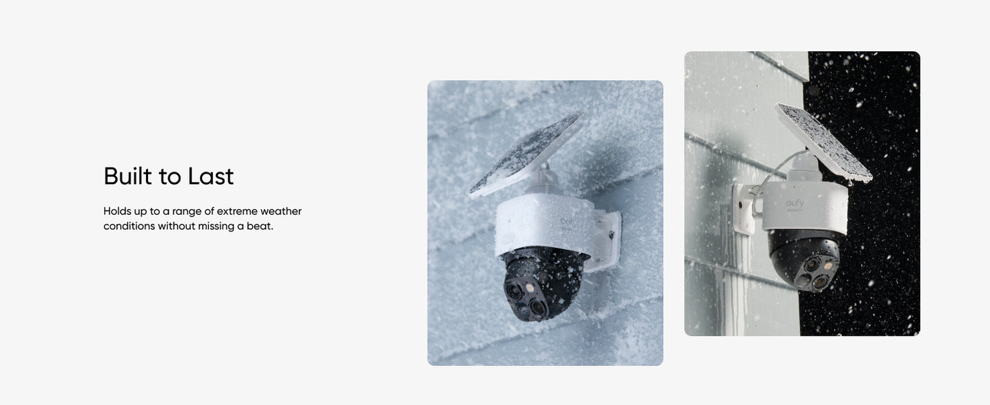 eufy Security 6/4/2/1 Pack SoloCam S340 with HomeBase S380, Solar Security Camera 4-Cam Kit, Wireless Outdoor Camera, 360° Pan and Tilt Surveillance, No Blind Spots, 2.4 GHz Wi-Fi, No Monthly Fee