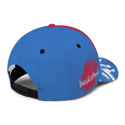 Detroit Basketball Graffiti Cap for & - Adjustable Snapback Hat Suitable for All Seasons, Outdoor Travel, Beach Parties & Casual Wear - Lightweight Sporty Hat with Detroit Basketball Graphic Print, Sun Protection (Spring/Fall