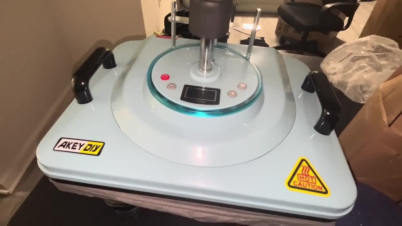 Advanced 8-in-1/ 5-in-1 - 15"x12" Heat Press Machine Set, Multi-Size Transfer Professional Sublimation Combination, With DUAL-TUBE HEATING And LED Lights, Suitable For T-shirts, Bags, Pillows, Hats, Beanies, Roller - Rotatabl