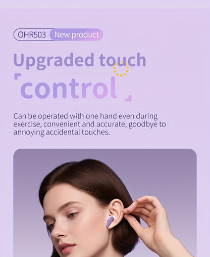 [ACER Official Authentic Product] TWS Wireless Earbuds Deep Bass Stereo Sound Cute Macaron Colors Extra-Long Battery Life In-Ear Design for Sports/Running Low-Latency Gaming Mode Hi-Fi Audio Lightweight Touch Control Stylish