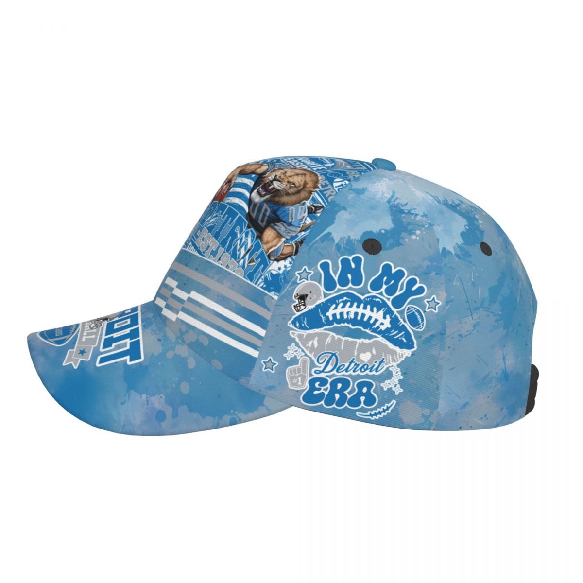 Detroit Football City Baseball Cap Adjustable In My Detroit Era Snapback Hat Cap Game Day for Women Men Fans Gift