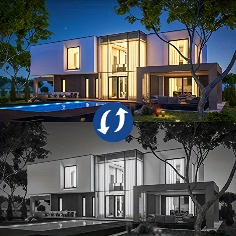 5pcs Wireless Outdoor Security Camera System with AI Motion Detection, Two-Way Talk, Color & Night Vision, PTZ (Pan/Tilt/Zoom), Waterproof IP66, Battery & USB-Powered, Lithium Battery Suitable for /Office/Business Surveillanc