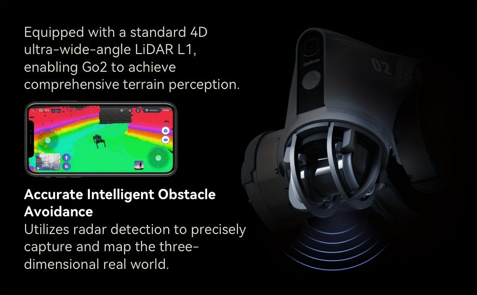 Unitree Go2 Robot Dog Quadruped Robotics for Adults Embodied AI