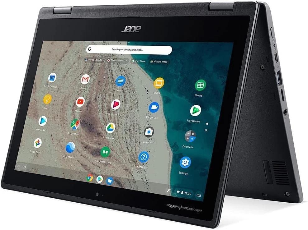 Refurbished Acer Chromebook R752T, 11.6" Touch Screen, 2 n 1, Intel Celeron, 4GB RAM, 32GB Storage, Chrome OS Laptop