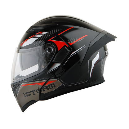 MOTORCYCLE MODULAR FULL FACE HELMET FLIP UP DUAL VISOR HELMET