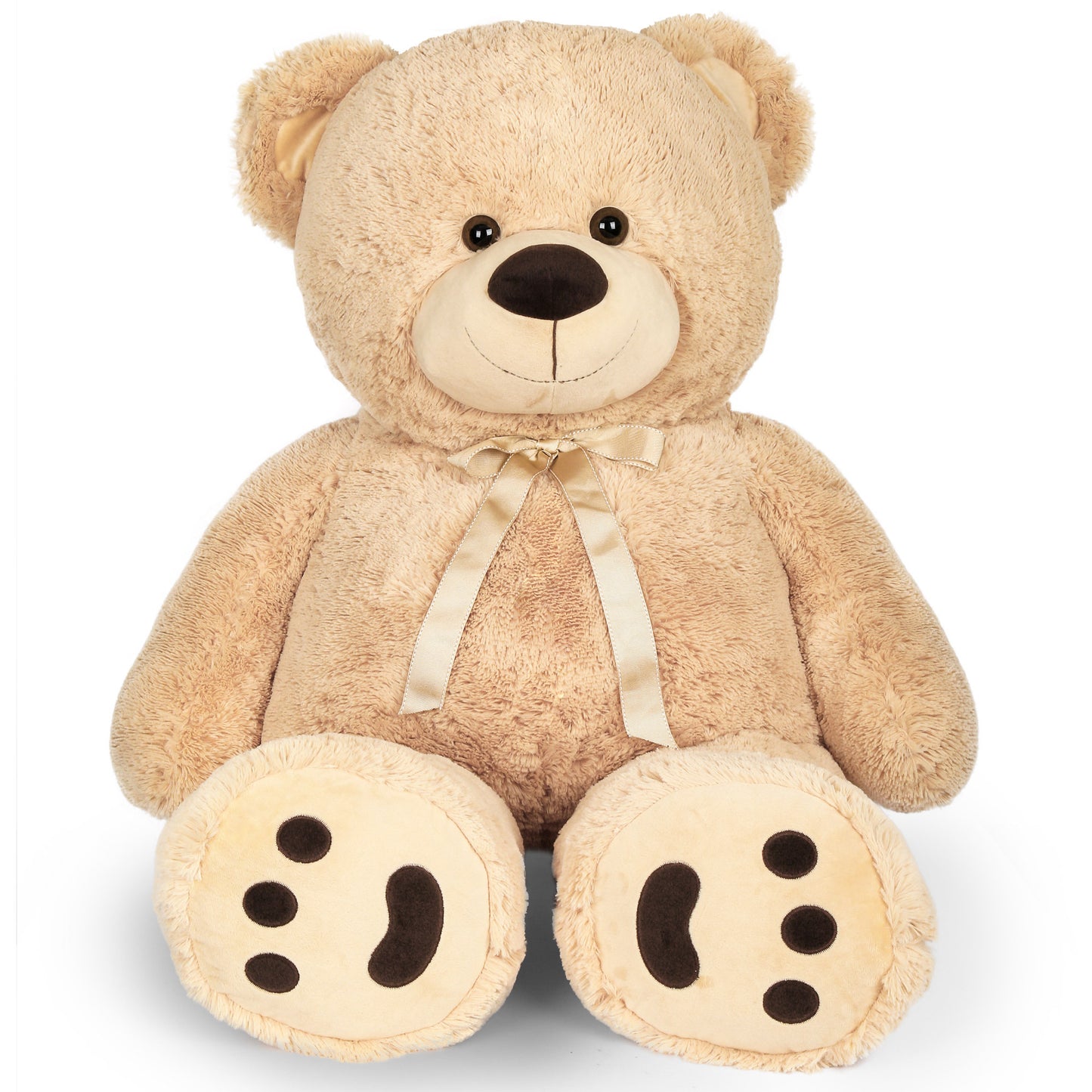 Big Teddy Bear, 3 Feet Giant Teddy Bear Stuffed Animal, Large Bear Plush Toy, 39 inch, Gift for Girls, Girlfriend, Wife, for Birthday Valentine's Day