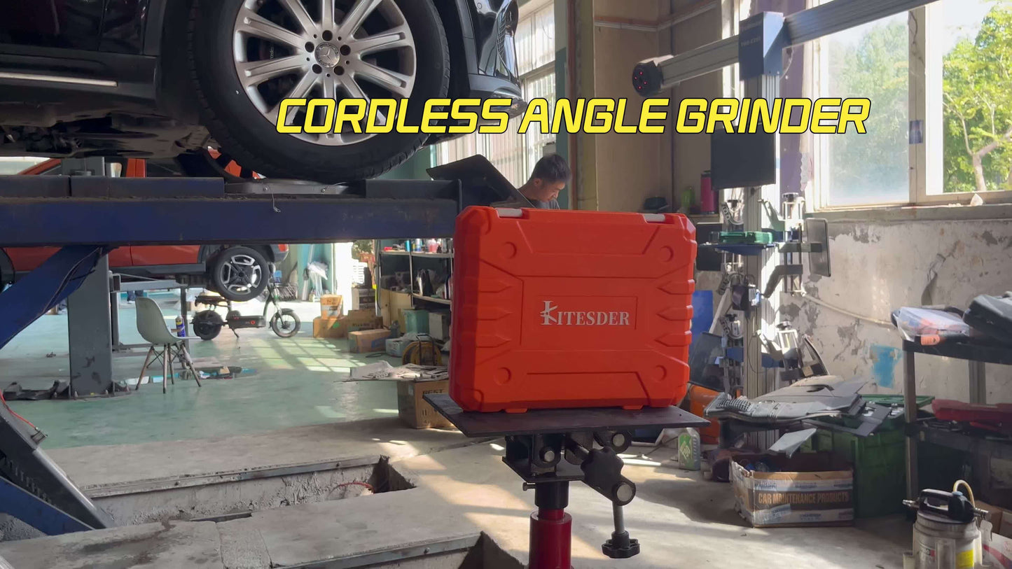 Angle Grinder 4-1/2 Inch Electric Grinder Tools 750W 6.5 Amp Metal Grinder, 11500 RPM, with Grinding, Auxiliary Handle, Christmas Gift, Shipped From Local Warehouse