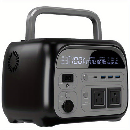 108000mAh Portable Solar UPS Generator/100W Solar Panel, Plug And Play Lithium Battery Pack For CPAP, Camping, Home Emergency Backup, Solar Compact & Lightweight Design, Overload & Overheat, Ideal For Travel, Medical, And Pow