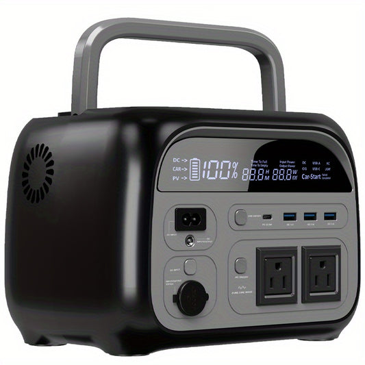 108000mAh Portable Solar UPS Generator/100W Solar Panel, Plug And Play Lithium Battery Pack For CPAP, Camping, Home Emergency Backup, Solar Compact & Lightweight Design, Overload & Overheat, Ideal For Travel, Medical, And Pow
