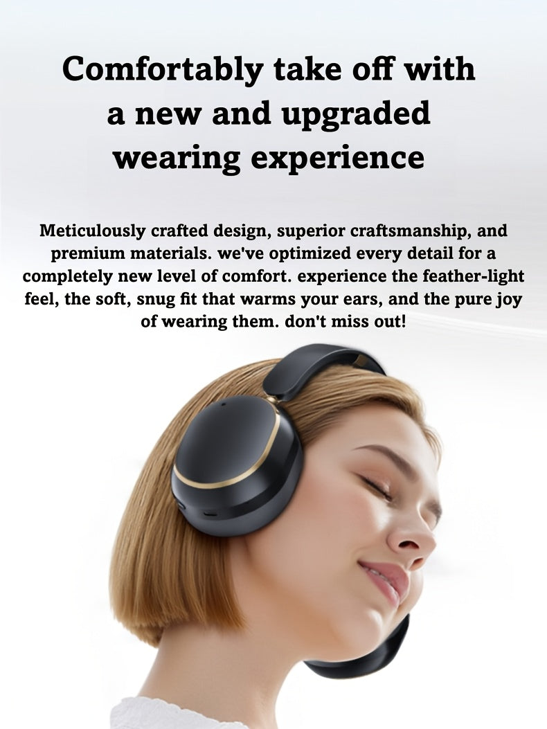 [ANC Wireless Headphones] Philips Wireless Bluetooth Headphones with ANC Hybrid Active Noise Cancelling | Over-Ear HiFi Surround Sound, 80 Hours Playtime, Five ENC Noise Cancelling, for iPhone and Android
