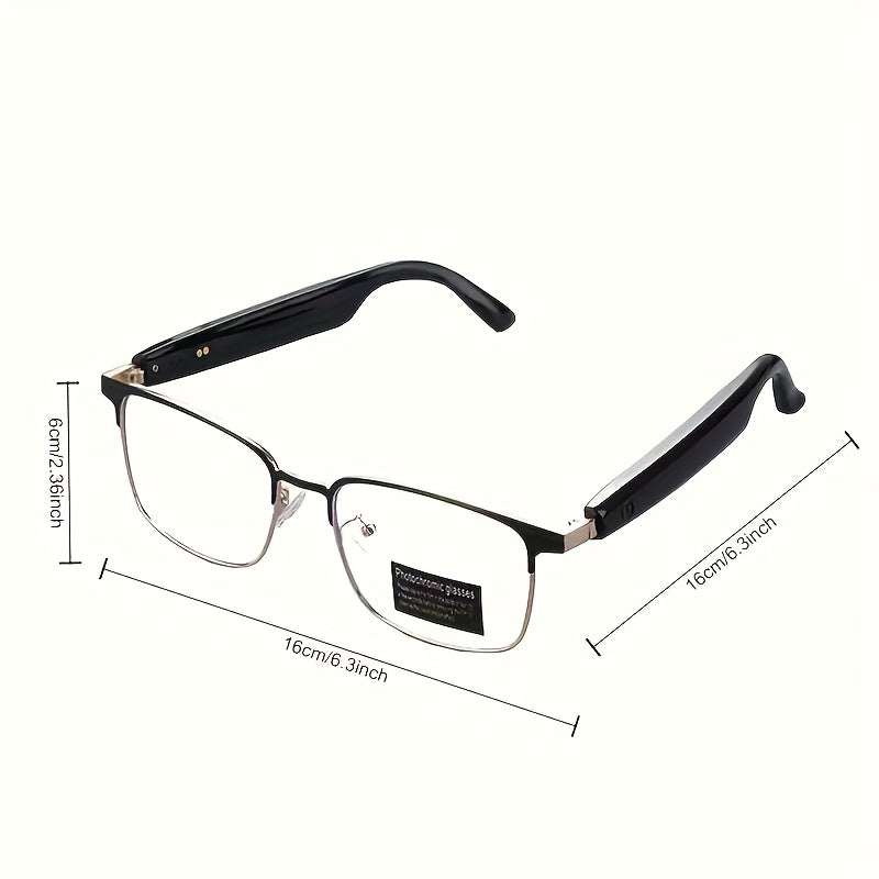 AI Smart Translation Glasses, Supporting 164 Languages, Polarized Lenses, Built-in Microphone Speaker, AI Voice Assistant, Compatible With IOS/Android, Suitable For Both Men And Women, Halloween Gifts