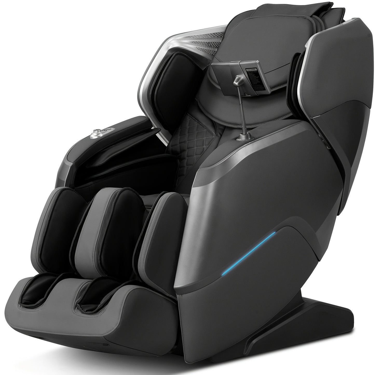 Three Colors Black, Beige, And Gray 4D & 2D Dual-Mechanism Massage Chair Full Body 2025 4D Massage Chair Full Body Zero Gravity Massage Chair With Voice Control