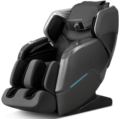Three Colors Black, Beige, And Gray 4D & 2D Dual-Mechanism Massage Chair Full Body 2025 4D Massage Chair Full Body Zero Gravity Massage Chair With Voice Control