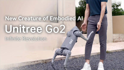 Unitree Go2 AI Robot Dog Smart Bionic Robot, Robot Pet, Home Automation, Modern Robot, Futuristic Design, Highquality Build, Durable Construction, Wireless Robot, Appcontrolled Robot