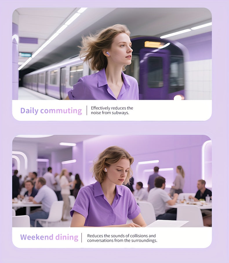 [ACER Official Authentic Product] TWS Wireless Earbuds Deep Bass Stereo Sound Cute Macaron Colors Extra-Long Battery Life In-Ear Design for Sports/Running Low-Latency Gaming Mode Hi-Fi Audio Lightweight Touch Control Stylish
