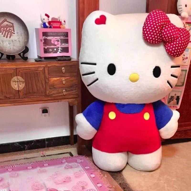 Sanrio Officially Licensed Hello Kitty Giant Plush Doll - 40cm/15.75" Oversized Stuffed Animal Toy with Iconic Pink Bow & Hello Kitty Face, Hugable for,, Collectors (Officially)