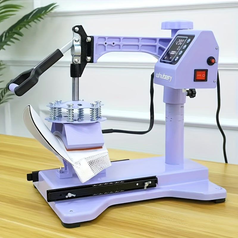 15x15 Inch 5-in-1 Set Heat Press Machine for Everything Transfers, Swing Away Press Machine for T Shirt, Bags, Pillows, Plates(6" And 8"), Tumblers, Mugs, Cups, Hats And Caps(5.5"x3") - Hat Heat Press - 3in 1 Can Only Press H
