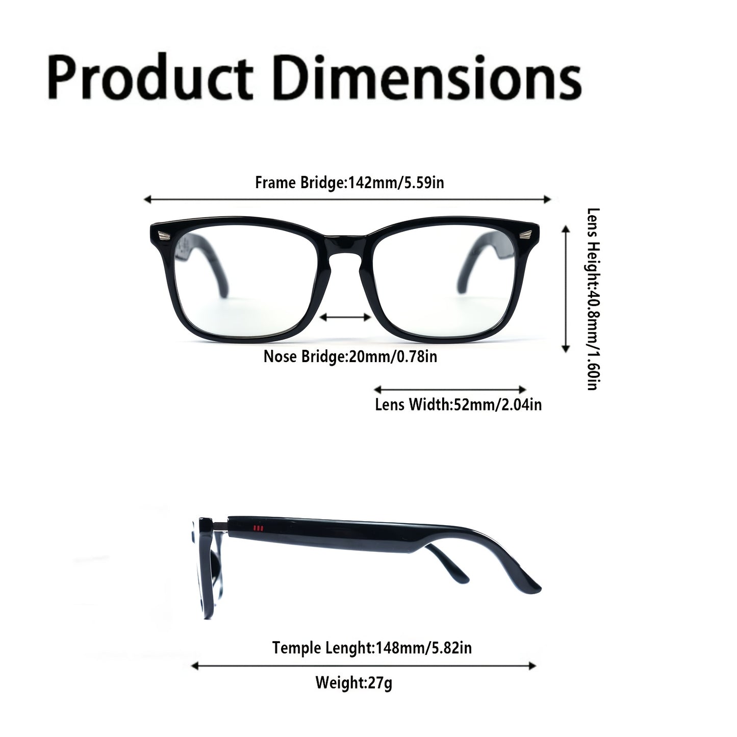 Ai Translation Smart Glasses, Multi-functional Audio Glasses Support 160+ Languages Translation, Built-in Microphone And Speaker, Music Playback And Voice Call, Photochromic Lenses, Suitable for, Driving, Relaxing And Daily O