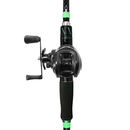 Fishing Rod Set - Carbon Fiber Rod Body, Aluminum Alloy Reel - 180cm/ 70.86inch - Left-handed/ right-handed - Ceramic Guides for Smooth Line Guide - Suitable for All Waters - A Perfect Christmas Gift for Fishing Enthusiasts.