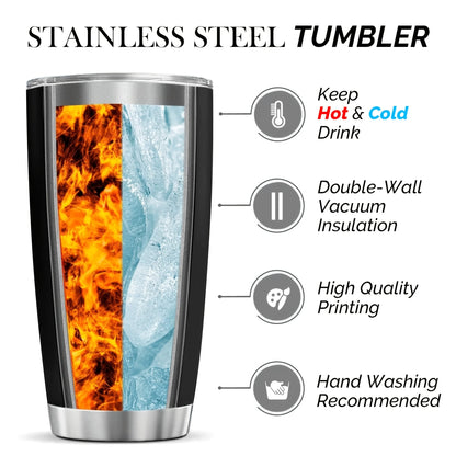 Customizable Coffee Mug Featuring a Photo, Available in 20 Oz, 30 Oz, And 40 Oz Sizes, Made of Stainless Steel with Vacuum And a Lid. an Ideal Personalized Christmas Present for Loved Ones.