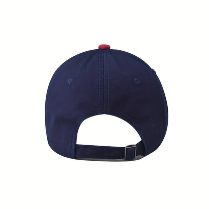 Boston Lettering Baseball - Adjustable Snapback Hat with Curved Brim, Lightweight All-Season Outdoor Sports & Casual Wear, / Color Options