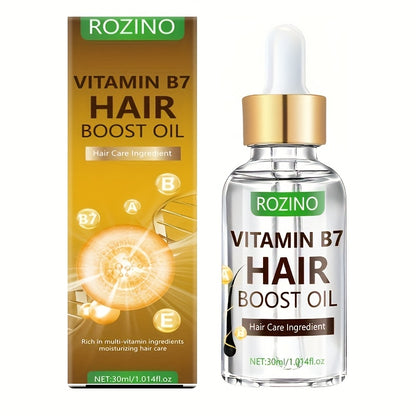 1.01oz vitamin hair care essential oil, light texture, can be quickly absorbed by the hair, make the hair light and fluffy, soft, shiny, moisturizing care, hair care, vitamin essential oil, say goodbye to dry hair, ten minute