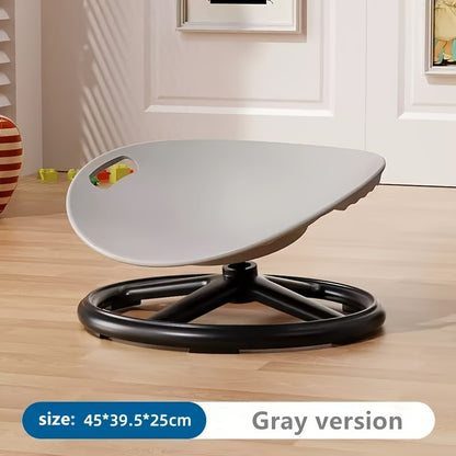 SPDJUMPER 2025 Rotating Yoga Balance Chair - 4-Color Durable Plastic Spin Seat with Eggshell Design, Stable Non-Slip Base & Smooth Surface