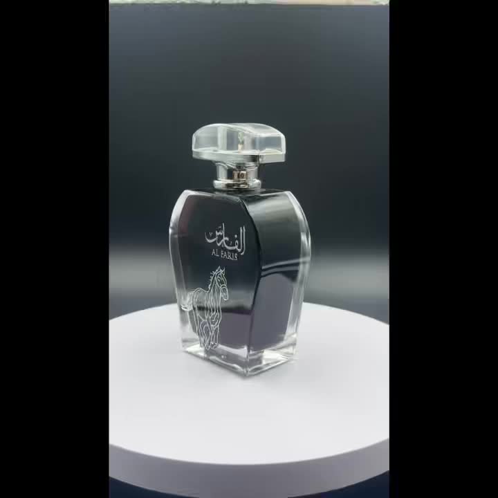 AL FARIS Black Mustang, Men's Perfume In The Middle East Of Dubai, Arabia, Men's Cologne, Men's Eau De Toilette, Men's Clear Perfume, Lasting Good Smell, 3.4oz, Fragrance Rate 18% -25%, Oriental Tone, Increase Male Fremont, A