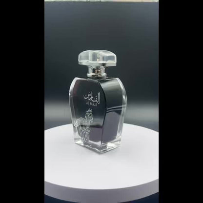 AL FARIS Black Mustang, Men's Perfume In The Middle East Of Dubai, Arabia, Men's Cologne, Men's Eau De Toilette, Men's Clear Perfume, Lasting Good Smell, 3.4oz, Fragrance Rate 18% -25%, Oriental Tone, Increase Male Fremont, A