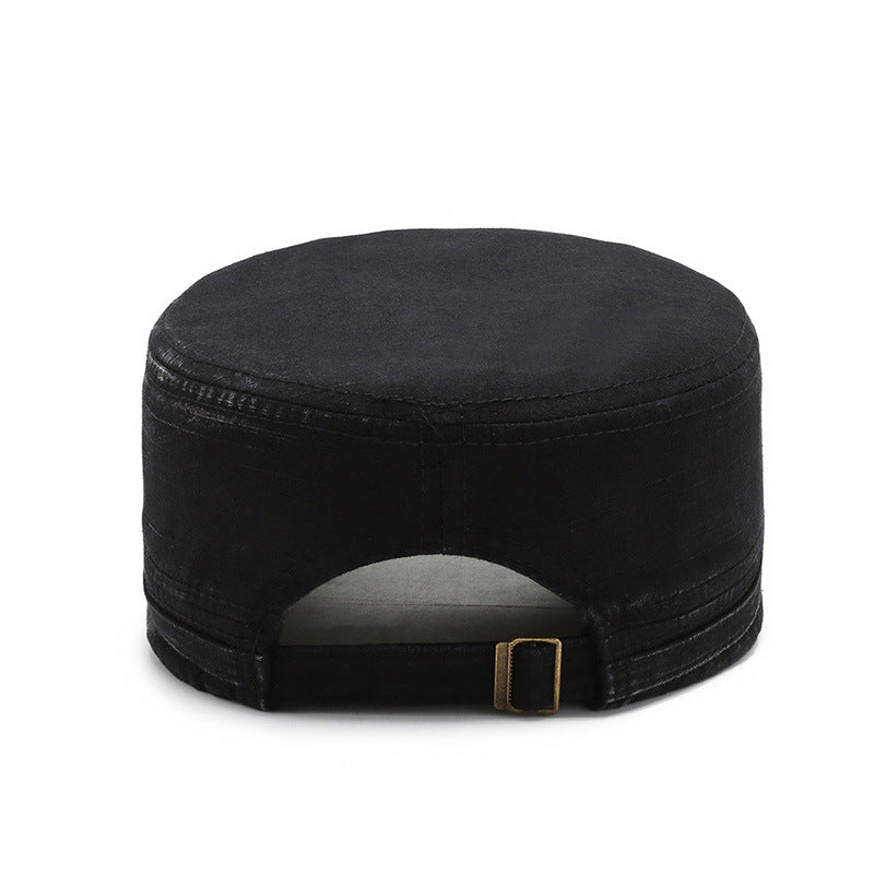 Two Men'S Outdoor Flat Caps, Spring And Autumn Baseball Hats, Casual Flat Caps, Duckbill Hats - Adjustable Trucker Hats