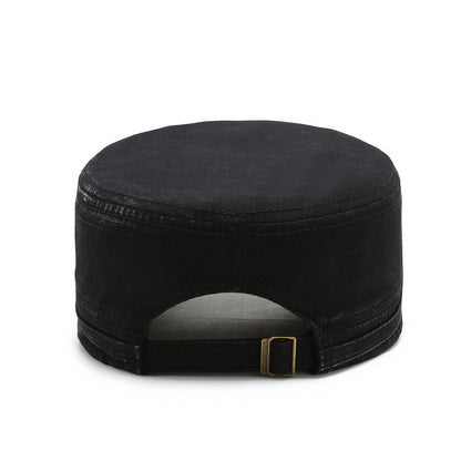 Two Men'S Outdoor Flat Caps, Spring And Autumn Baseball Hats, Casual Flat Caps, Duckbill Hats - Adjustable Trucker Hats
