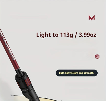 Commander Ambidextrous Carbon Fiber Baitcast Fishing Rod and Reel Combo, Extra Light Medium Fast Action, Ideal for Easter, Independence Day, Christmas, New Year, Grandparents Day Gifts