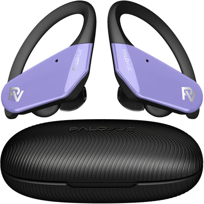 Wireless Earbuds Headphones Over Ear Earphones with CVC 8.0 Noise Reduction and 4 Mic for Sport Workout Running CSR Fast Pair - For Fitness Enthusiasts - Suitable for Running, Gym & Outdoor Activities - Great Gift for Music L
