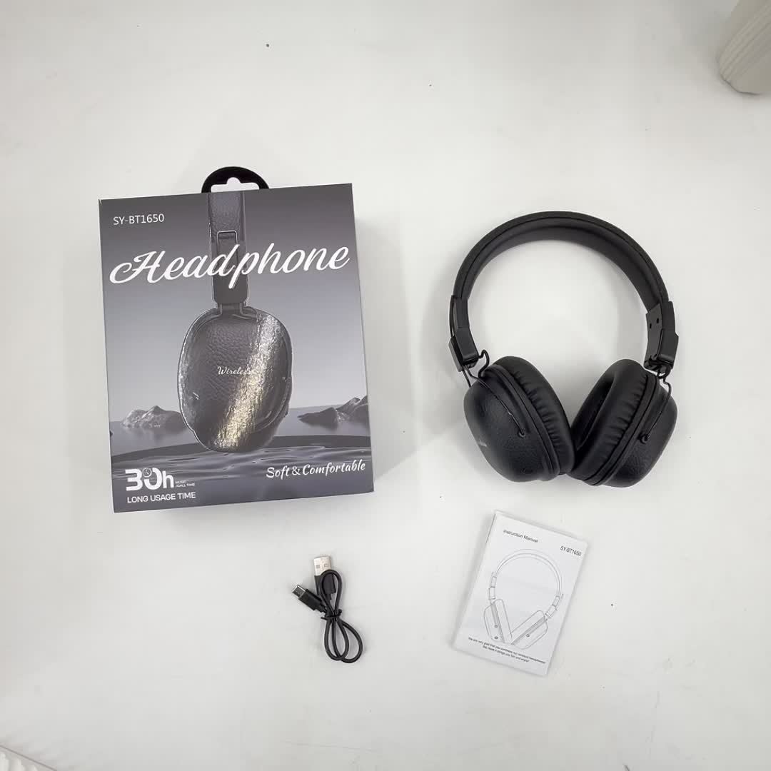 [Noise-Canceling Headphones] 2025 Classic Model Noise-Canceling Headphones - Dual Chip Technology, Lossless Sound, Dual Golden Plating Certification, Foldable/Wireless Design with Strong Anti-Interference Capability, Ensures
