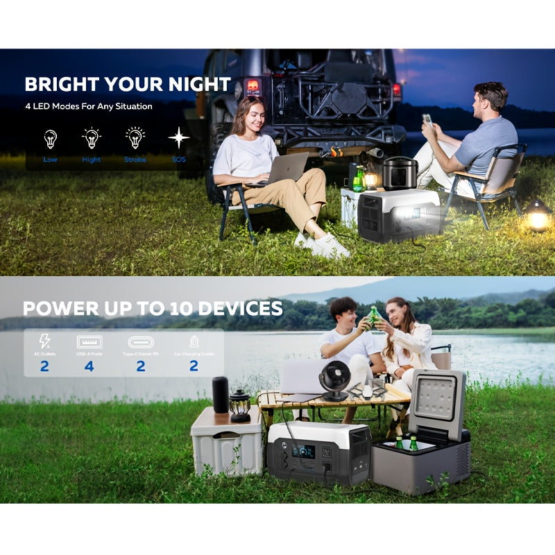 100W Solarpanels Without Bag And Generator/320, 000mAh Power Bank. LiFePO4 Battery UPS, Multi-connector, Durable And Compact Design-portable Camping, Outdoor Charging, Reliable Power Support, Essential for RV Travel, Christma